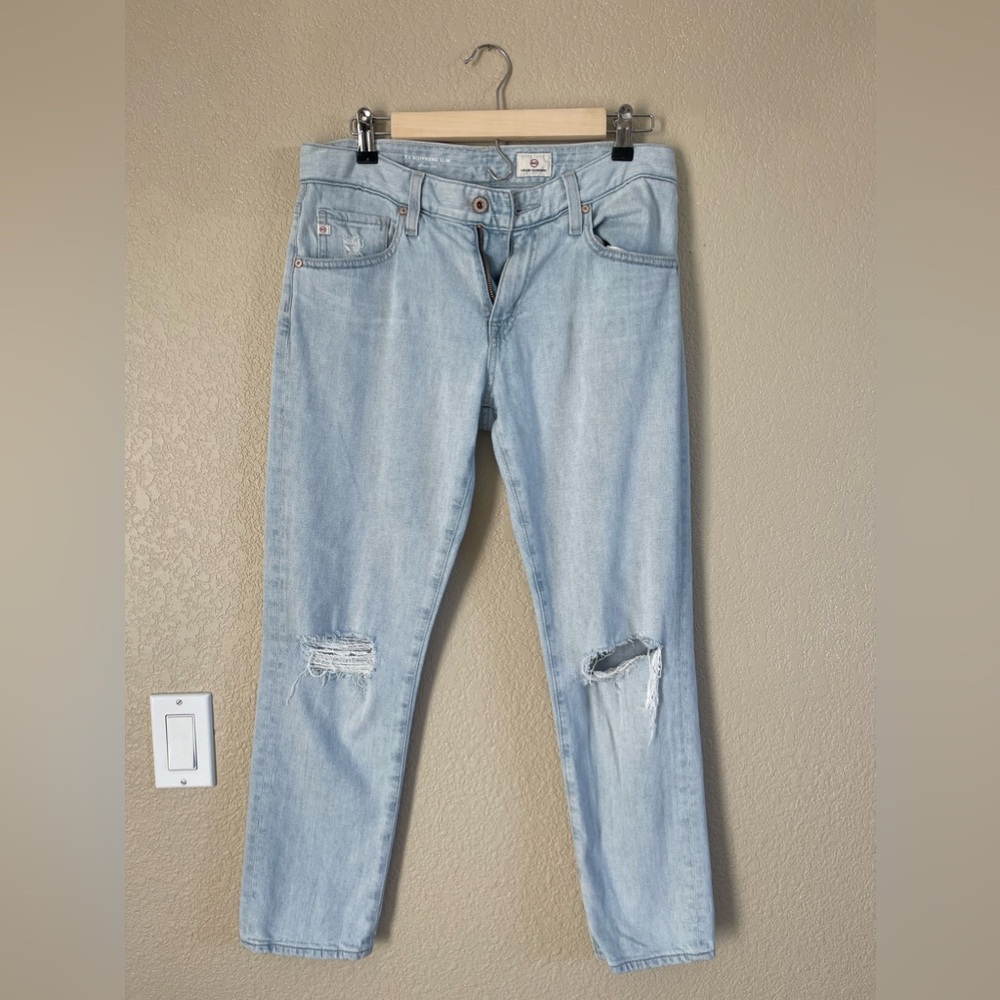 AG Denim Ex-boyfriend Slouchy Slim